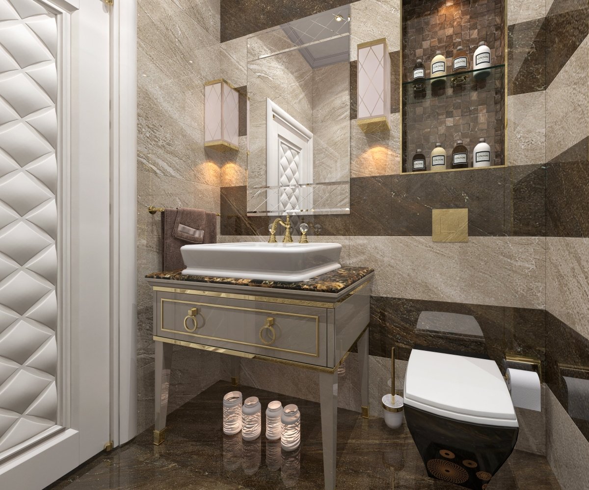 Luxury Bathroom Design - Aksesuar Design