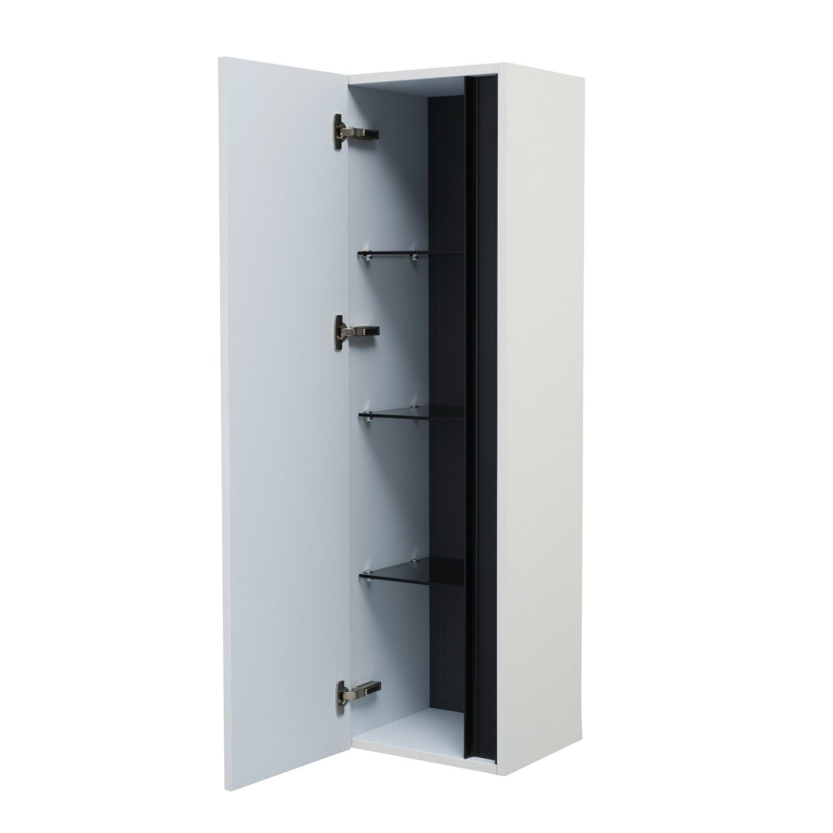32 Inch High Gloss White Veneto Floating Bathroom Vanity - aksesuardesign