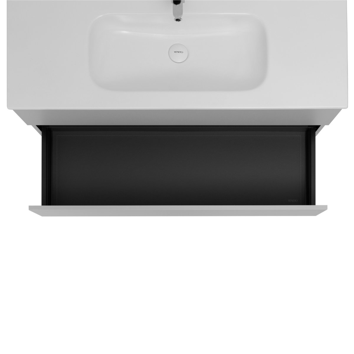 48 Inch Matte Cashmere Veneto Floating Bathroom Vanity