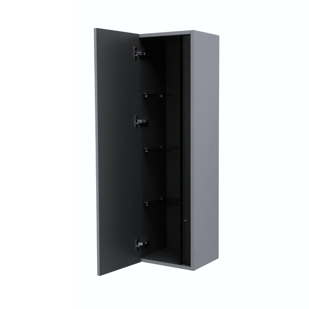 48 Inch Matte Dust Gray Veneto Floating Bathroom Vanity