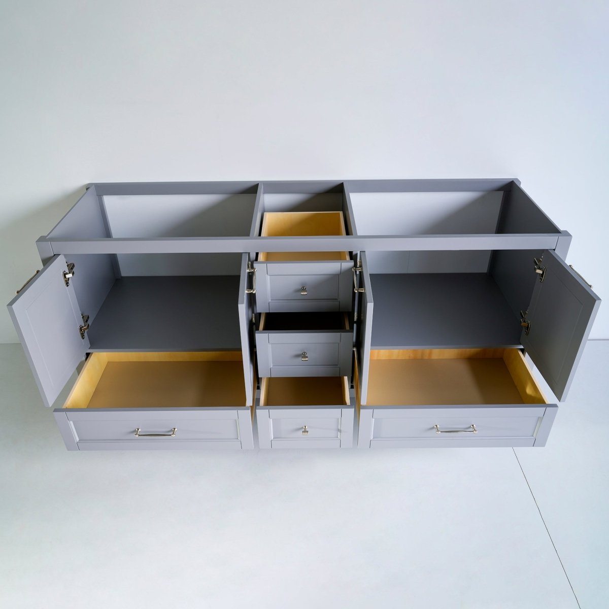 72 Inch Gray Selena Bathroom Vanity