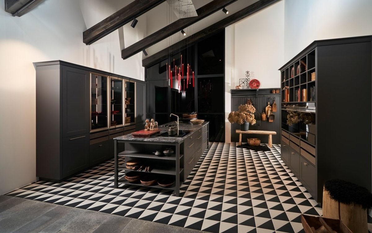 A special combination kitchen/living room