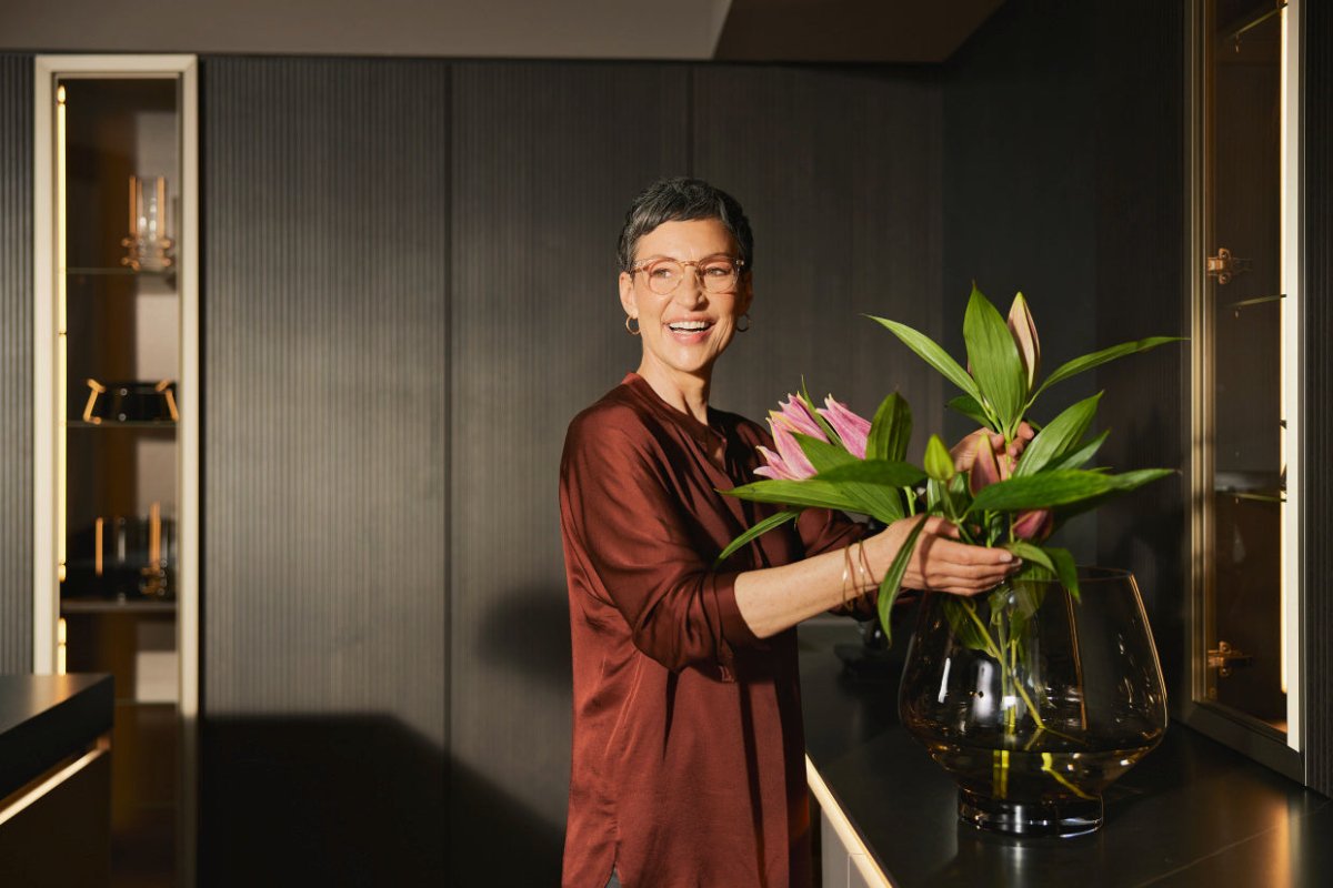 Neo LODGE Eiche geschwärzt / Soft Lack - Magma softmatt - aksesuardesign