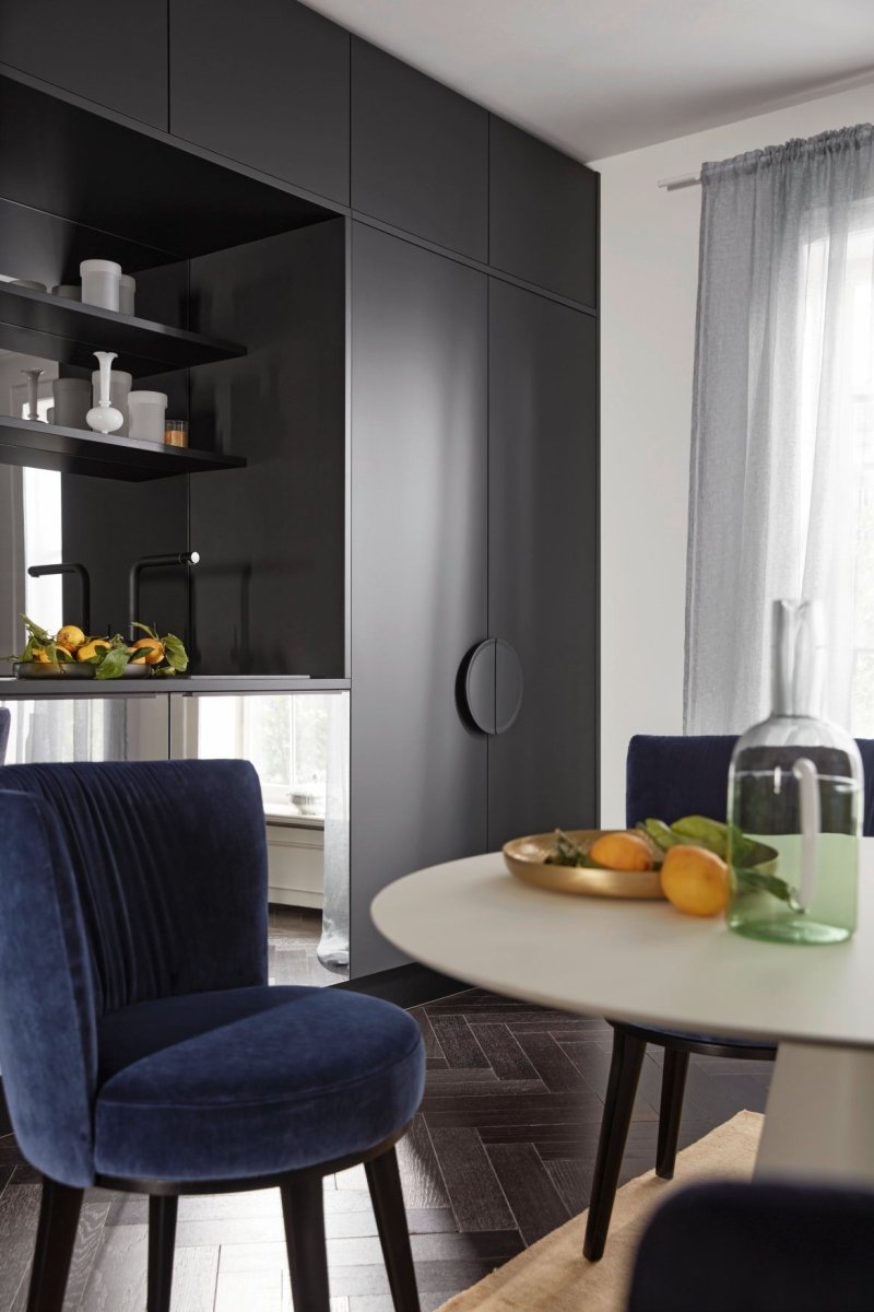 Neo MIRROR - Tinted mirror / Plus - Black soft mat - aksesuardesign