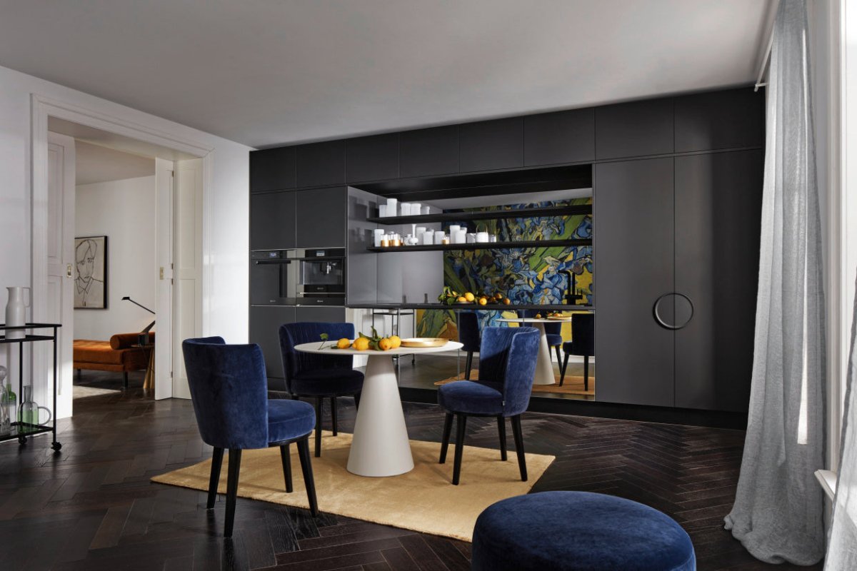 Neo MIRROR - Tinted mirror / Plus - Black soft mat - aksesuardesign