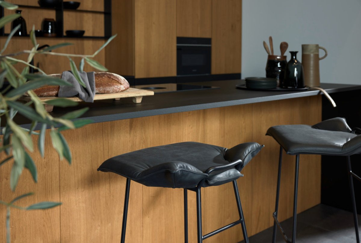 NEO NATURE - Eiche Cottage / Frame Lack - Schwarz softmatt - aksesuardesign