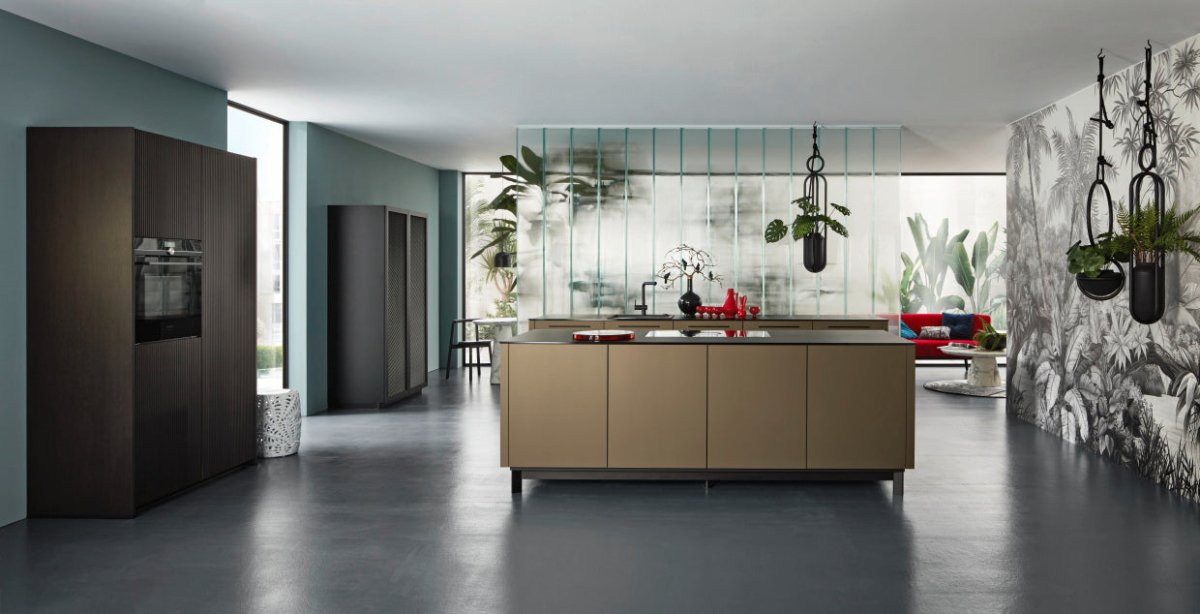 Neo PURE - Metal gold / neoLODGE - Blackened oak - aksesuardesign