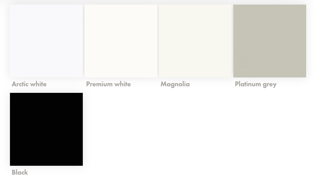 PLAIN COLOURED DECORS COLORS