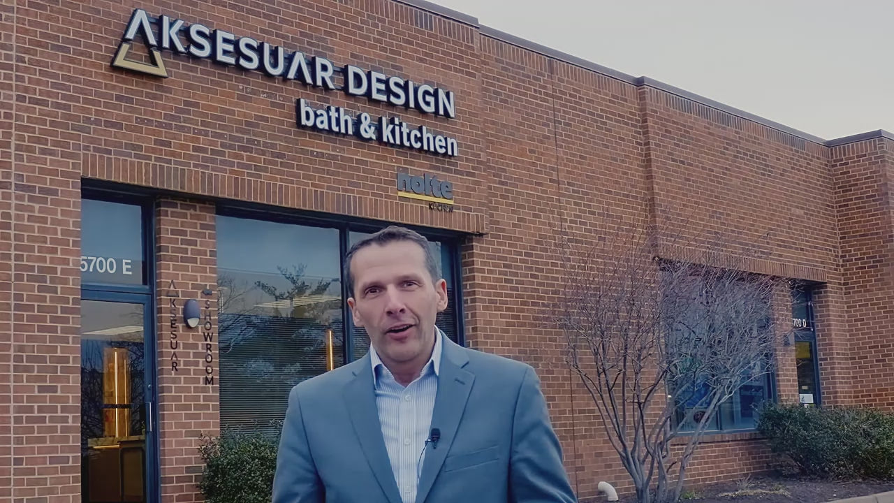 Load video: Aksesuar Design Showroom Modern German Kitchen Cabinetry with Italian Style - Intoruducing Nolte Küchen High End European kitchens