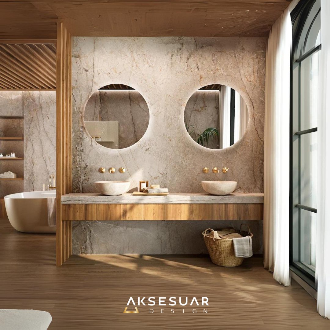 Elevate Your Space with Aksesuar Design’s Double Vanity Bathrooms - Aksesuar Design