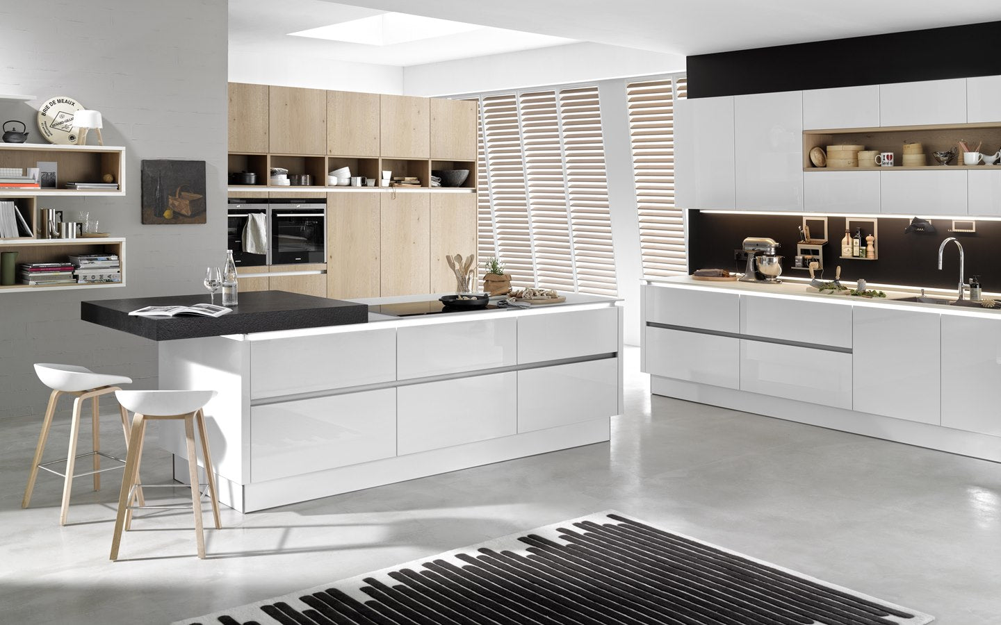 A timeless kitchen classic in white