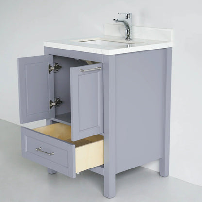 24 Inch Gray Selena Bathroom Vanity