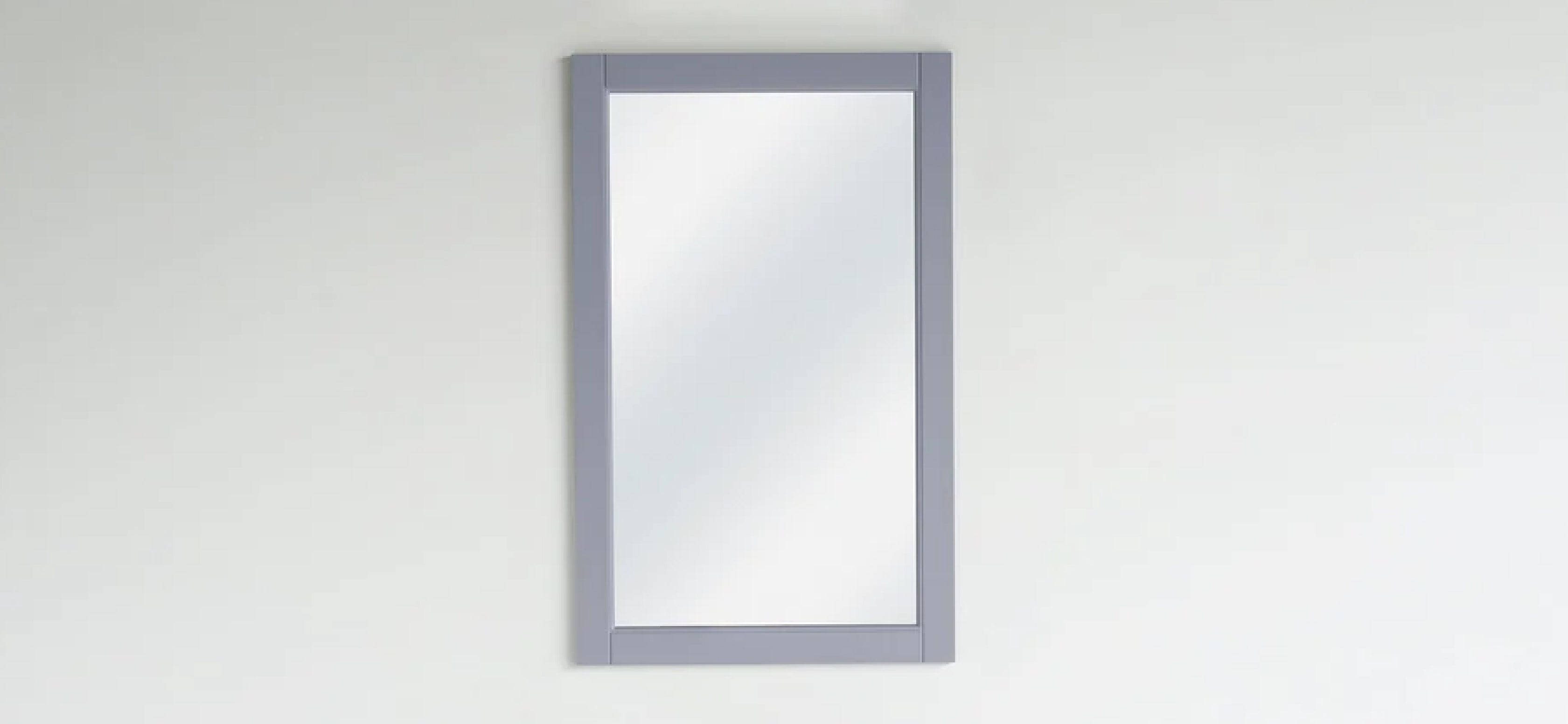 24 Inch Gray Selena Mirror