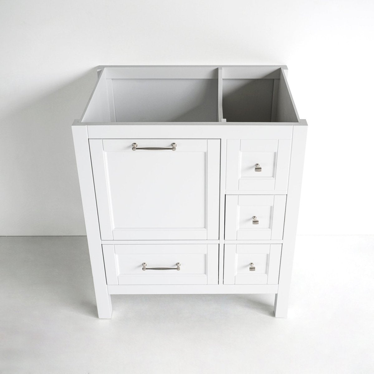 30 Inch White Selena Bathroom Vanity - aksesuardesign