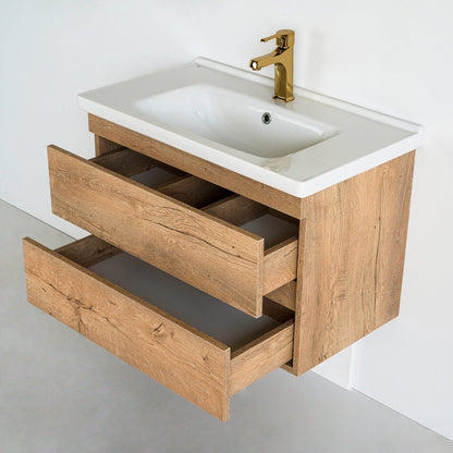 32 Inch Beechwood Santa Single Sink Bathroom Vanity