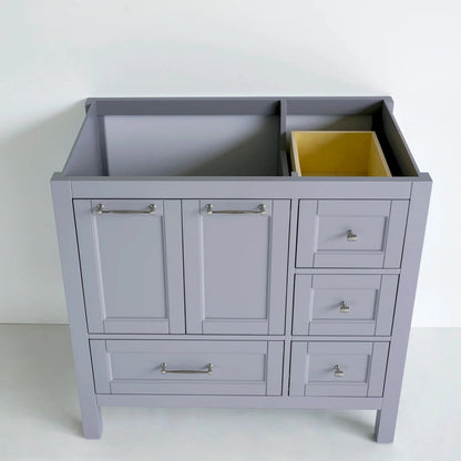 36 Inch Gray Selena Bathroom Vanity