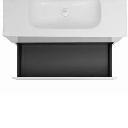 40 Inch High Gloss White Veneto Floating Bathroom Vanity