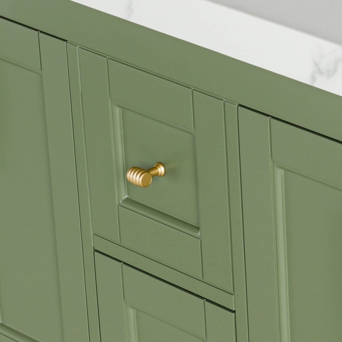 48 Inch Green Selena Double Sink Bathroom Vanity