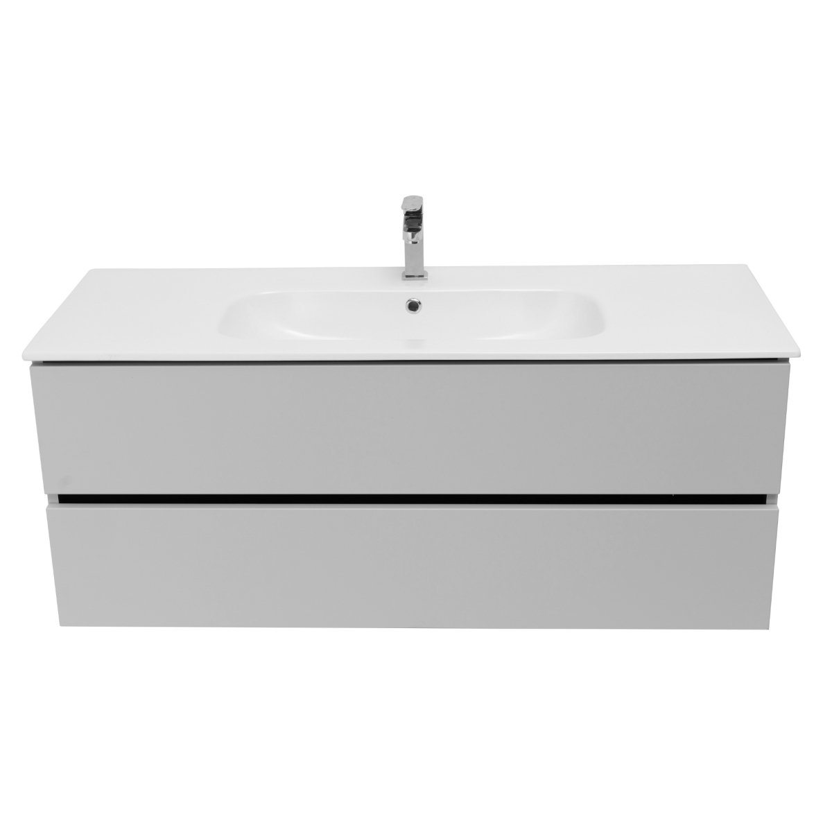 48 Inch Matte Cashmere Veneto Floating Bathroom Vanity - aksesuardesign