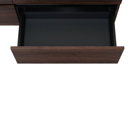 60 Inch Dark Oak Veneto Floating Bathroom Vanity - aksesuardesign