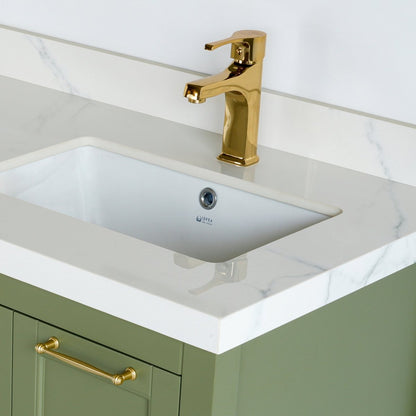 60 Inch Green Selena Bathroom Vanity - aksesuardesign