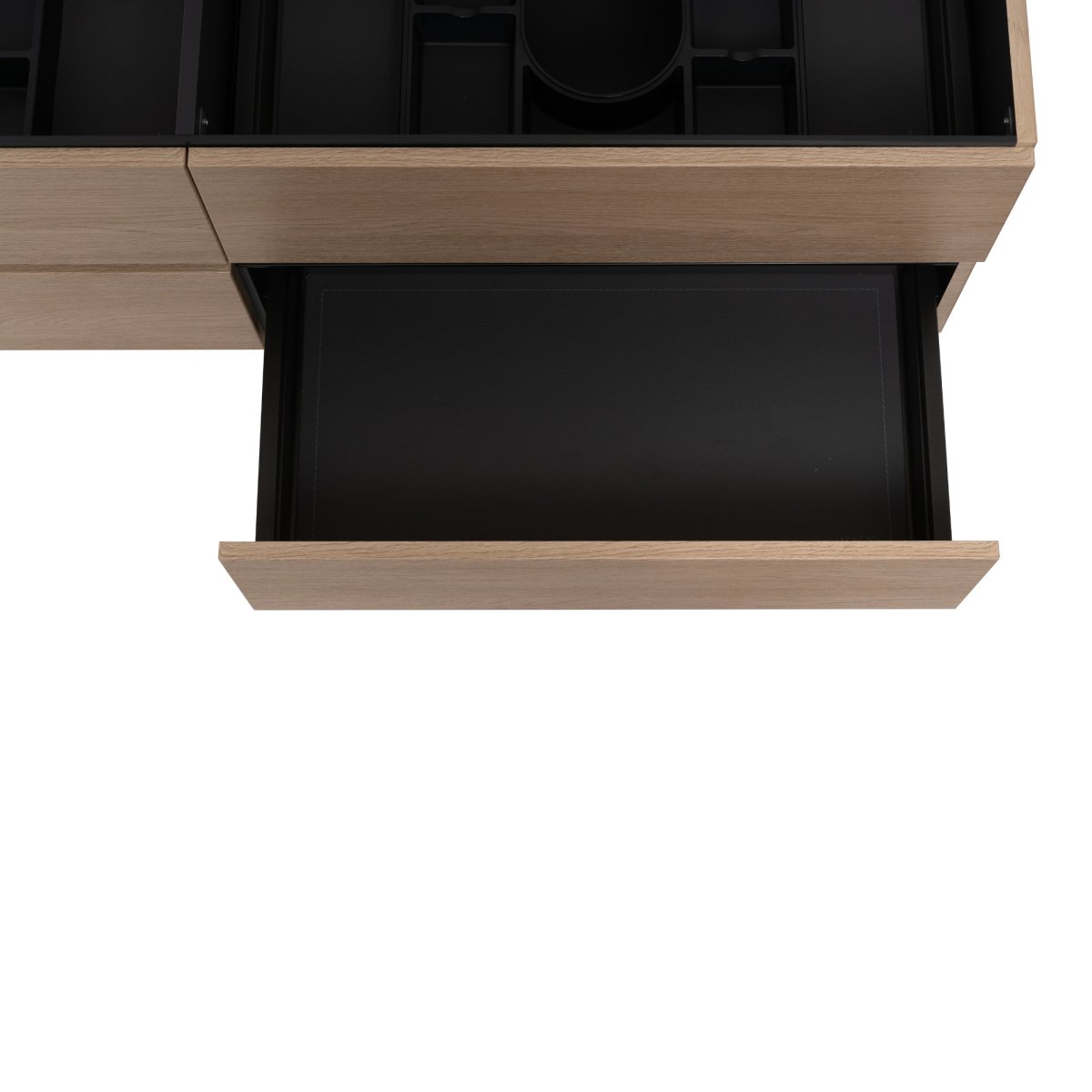 60 Inch Light Oak Veneto Floating Bathroom Vanity - aksesuardesign