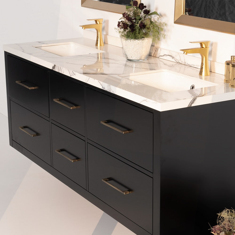 Aspendos 60 Inch Double Bathroom Vanity