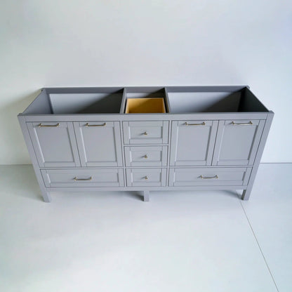 72 Inch Gray Selena Bathroom Vanity - aksesuardesign