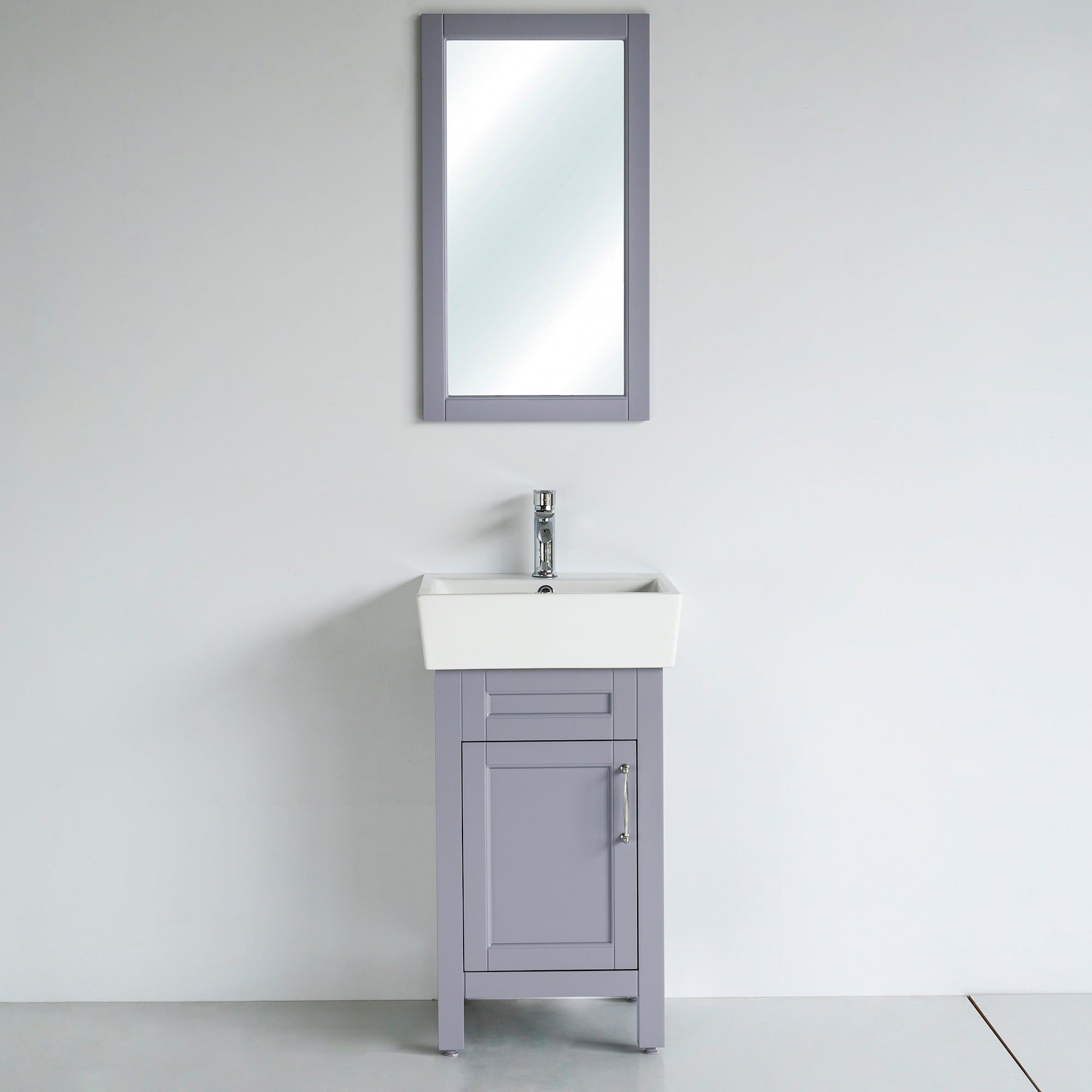 18 Inch Gray Selena Bathroom Vanity