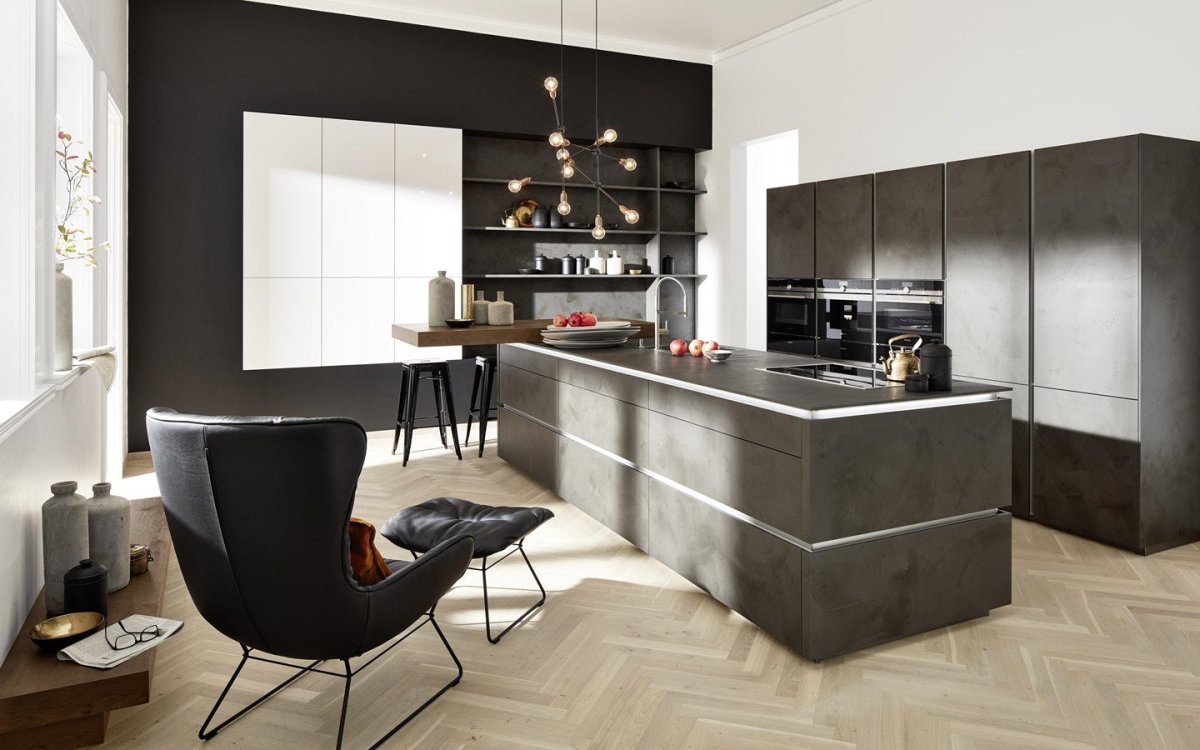 A unique, hand - made kitchen design