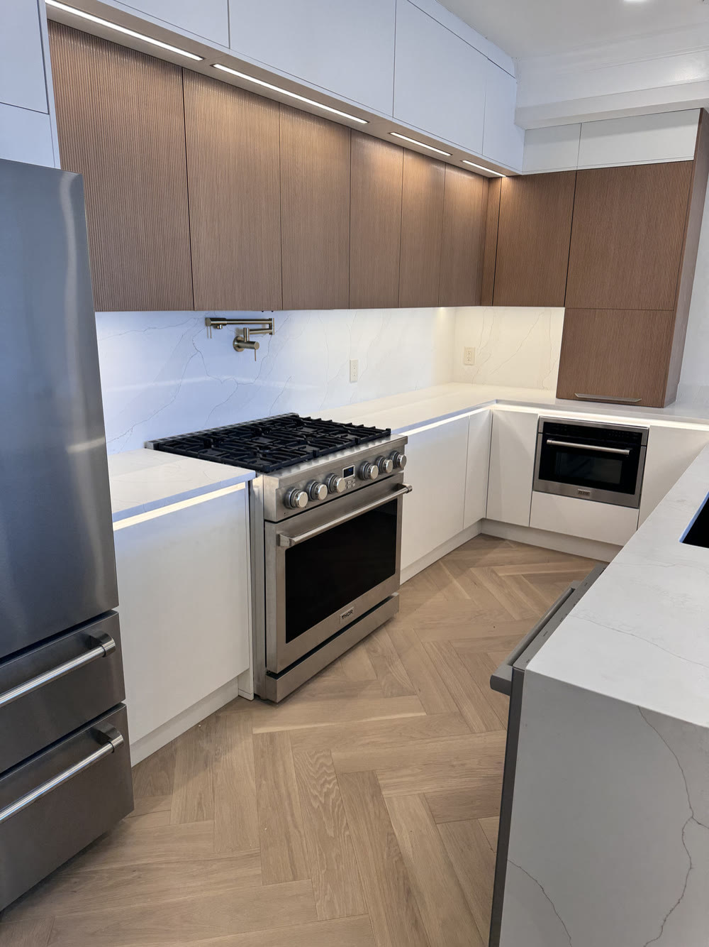 Kitchen in Euclid St, DC.