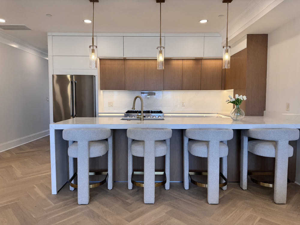 Kitchen in Euclid St, DC.