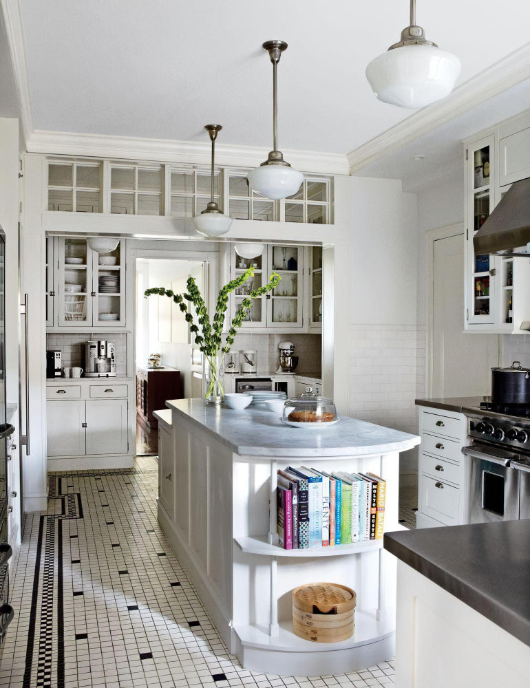 Modern Kitchen Design in Traditional Home