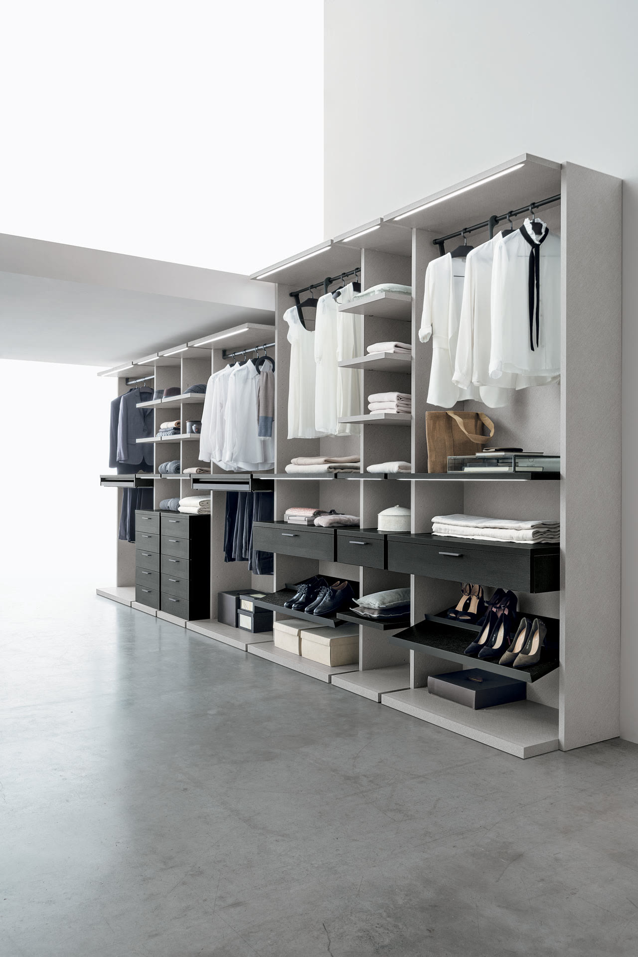 Closet with Doxa.