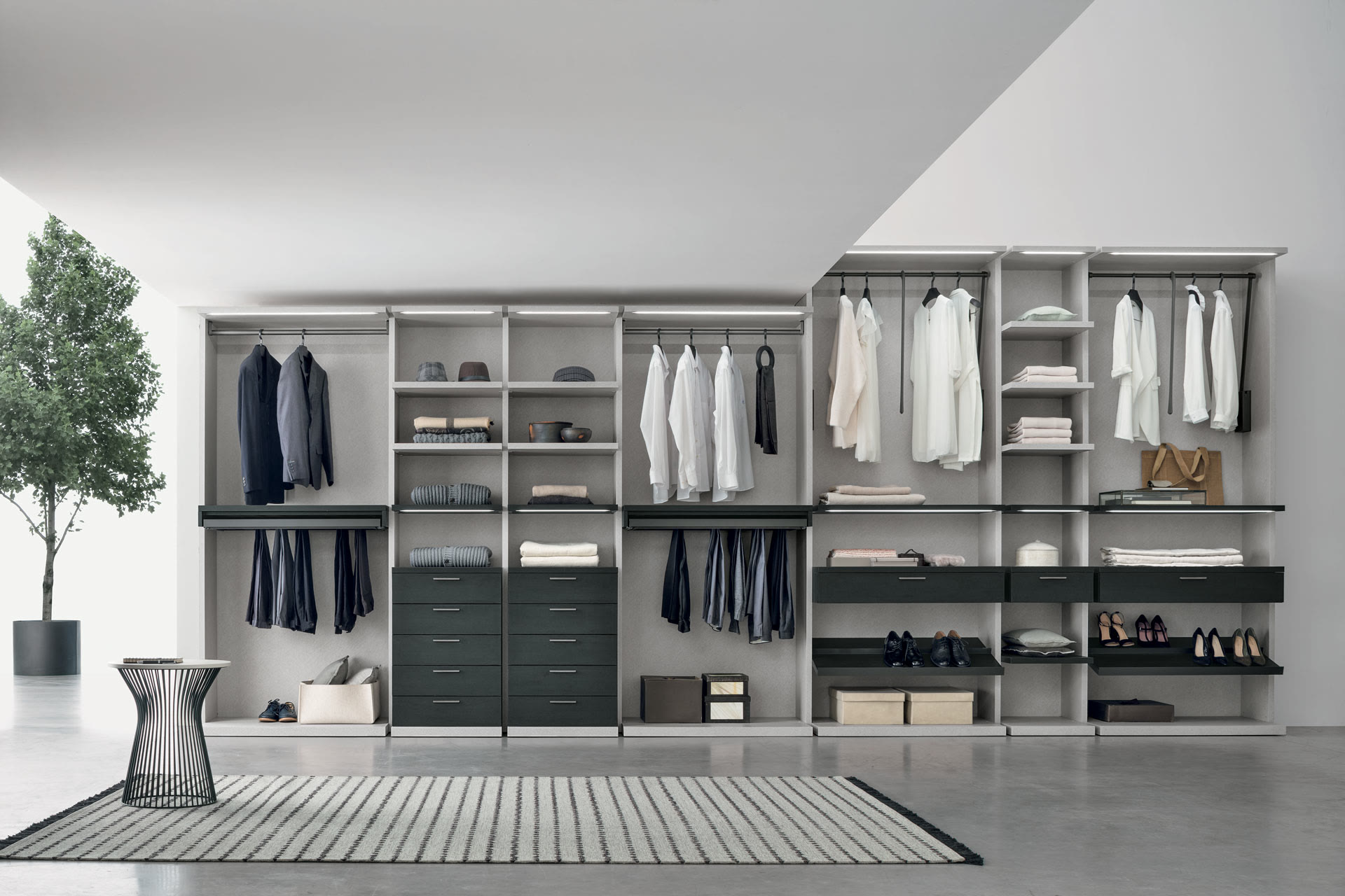 Closet with Doxa.