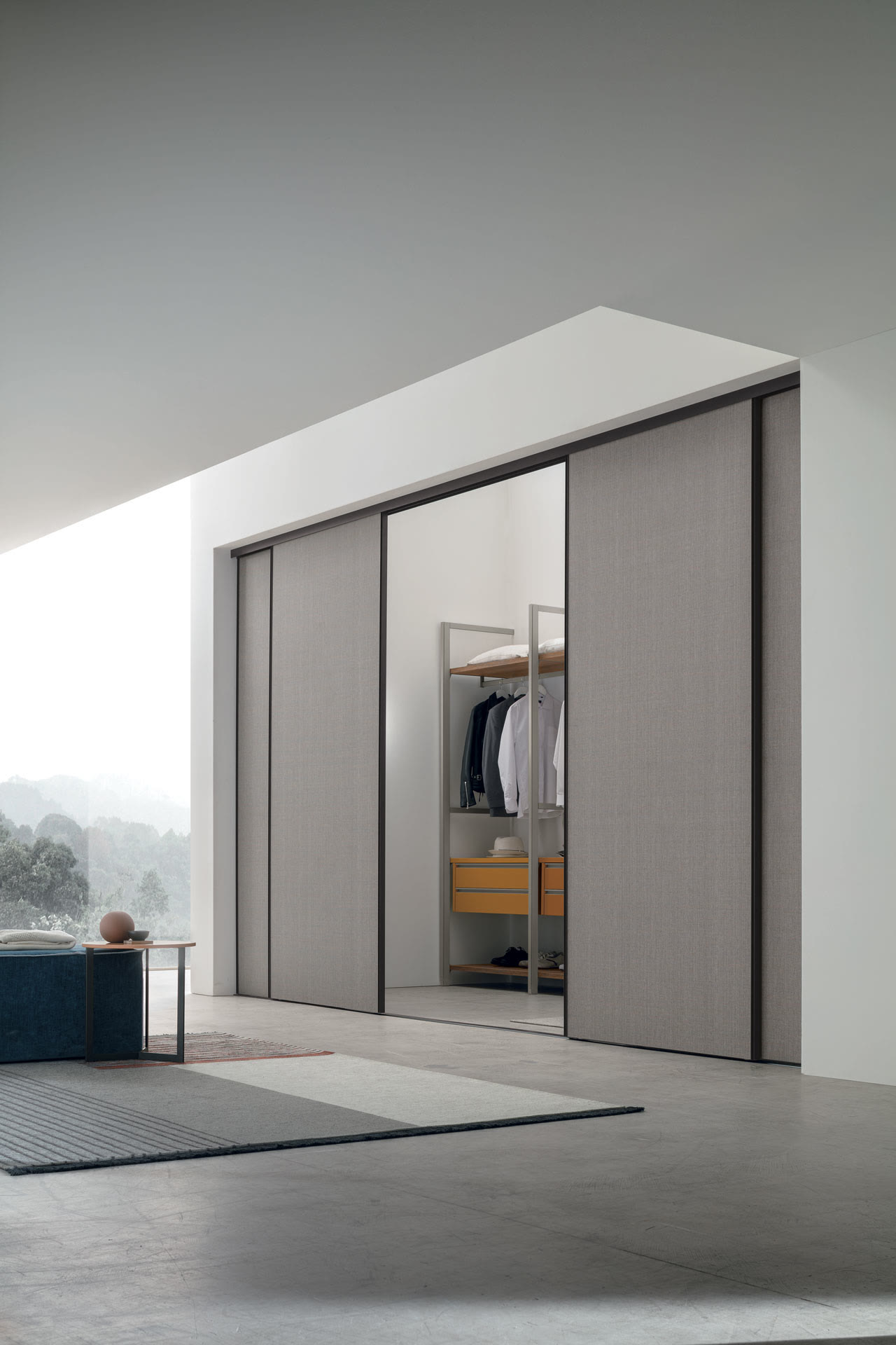 Closet with Open System.
