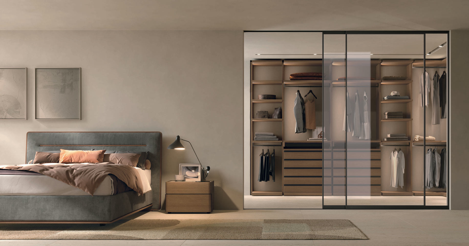Closet with Doxa.
