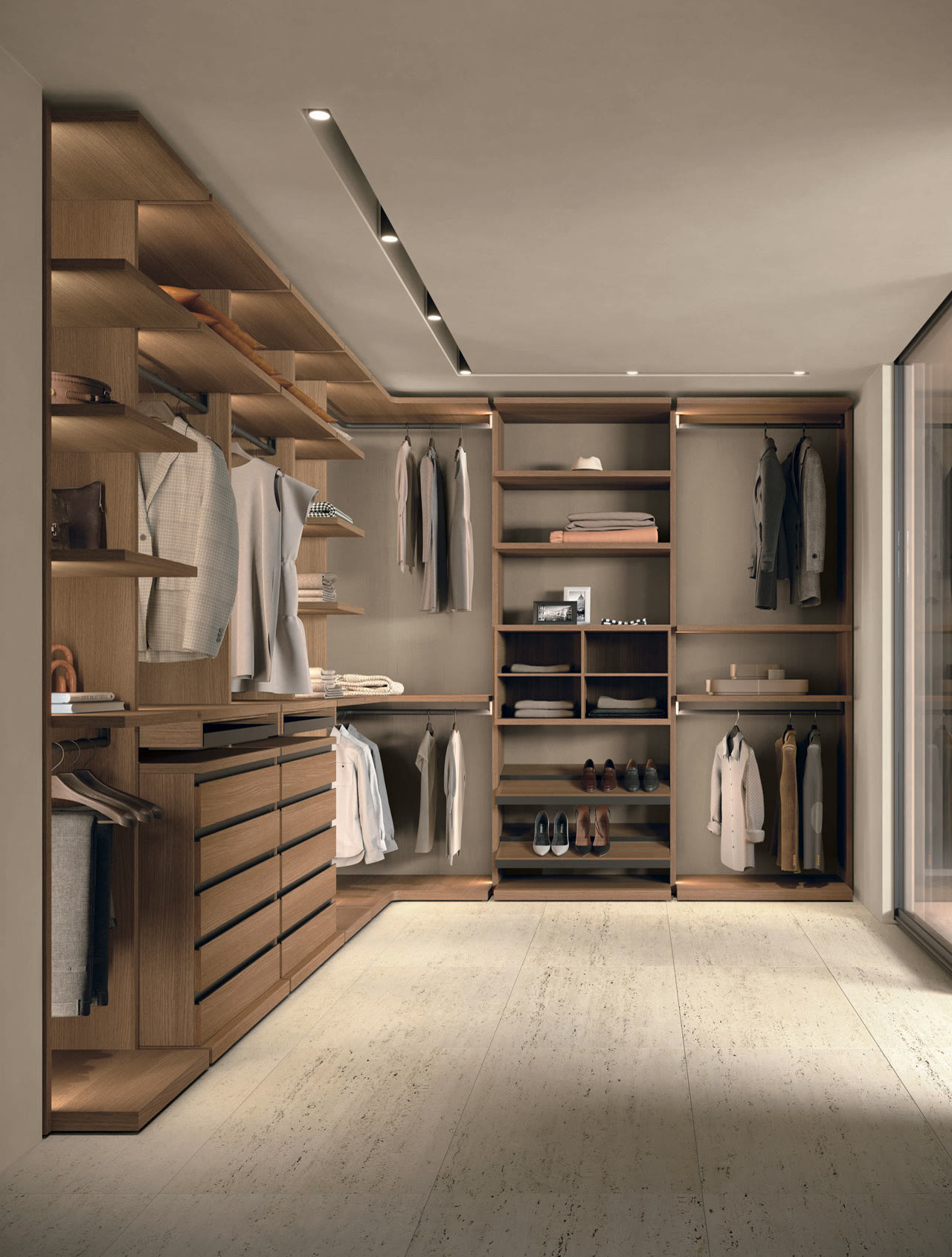 Closet with Doxa.